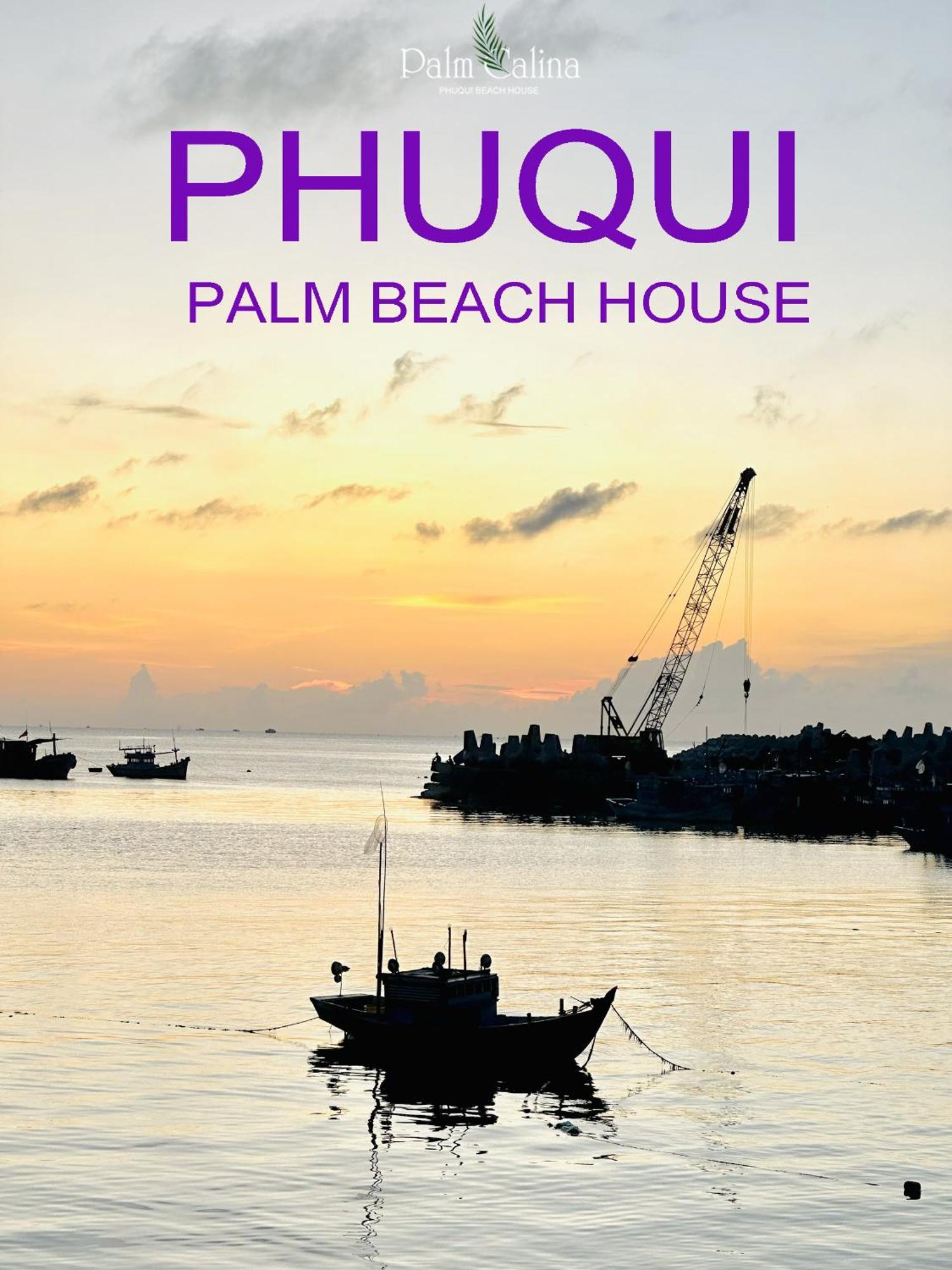 Palmcalina - Phuqui Beach House Cu Lao Thu Zewnętrze zdjęcie